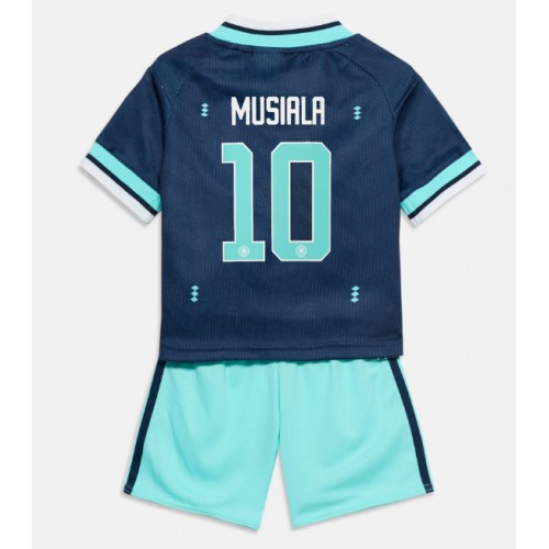 Dječji Nogometni Dres Njemačka Jamal Musiala #10 Gostujuci SP 2026 Kratak Rukav (+ Kratke hlače)